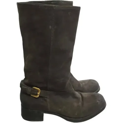 Pre-owned > Pre-owned Shoes > Pre-owned Boots - - Prada Vintage - Modalova