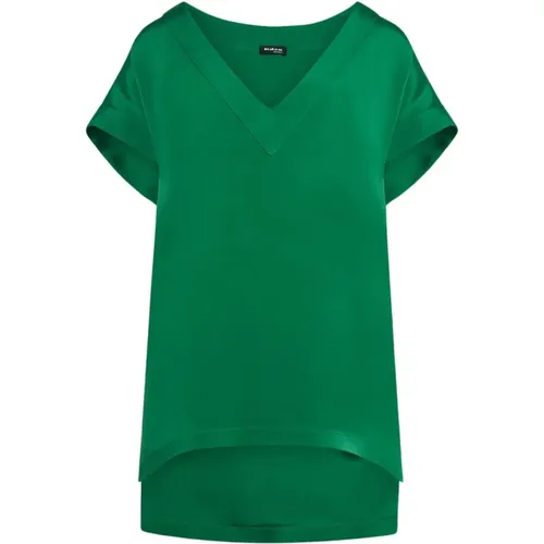 Kiton - Tops > T-Shirts - Green - Kiton - Modalova