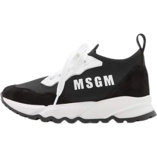 Msgm - Shoes > Sneakers - Black - Msgm - Modalova