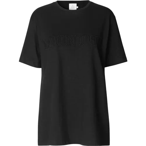 Munthe - Tops > T-Shirts - Black - Munthe - Modalova