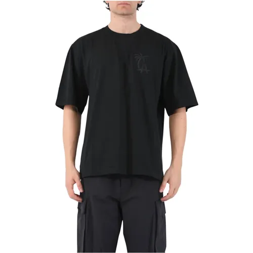 Laneus - Tops > T-Shirts - Black - Laneus - Modalova