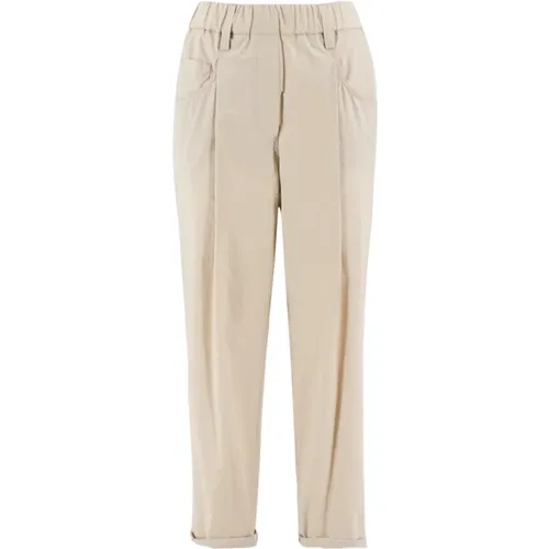 Trousers > Chinos - - BRUNELLO CUCINELLI - Modalova