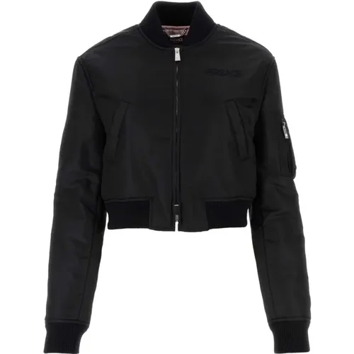 Jackets > Bomber Jackets - - Versace - Modalova