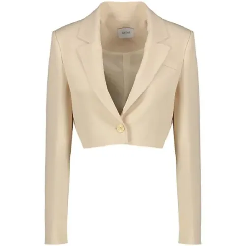 Gaudi - Jackets > Blazers - Beige - Gaudi - Modalova