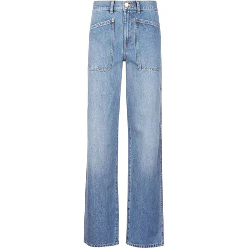 Jeans > Wide Jeans - - TORY BURCH - Modalova