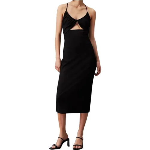 Dresses > Day Dresses > Midi Dresses - - Calvin Klein Jeans - Modalova