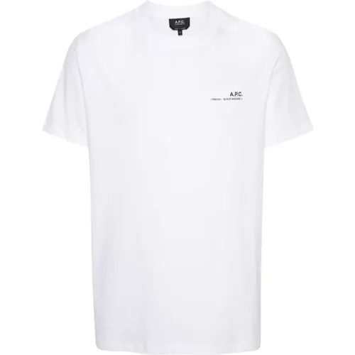 A.p.c. - Tops > T-Shirts - White - A.p.c. - Modalova