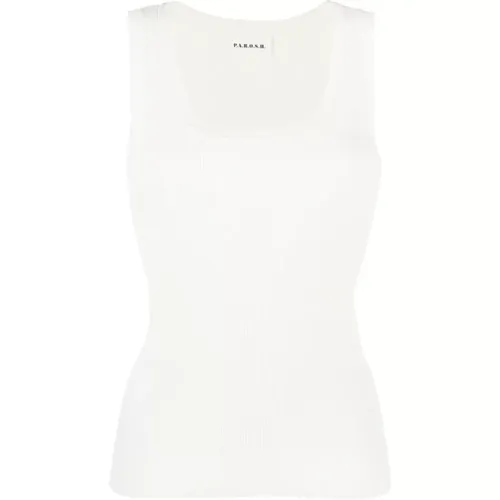 Tops > Sleeveless Tops - - P.a.r.o.s.h. - Modalova