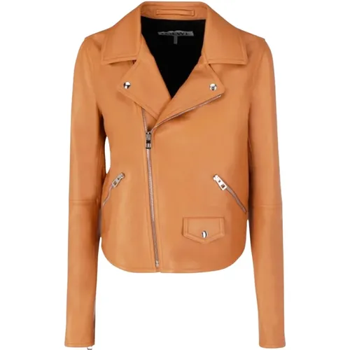 Jackets > Leather Jackets - - Loewe - Modalova