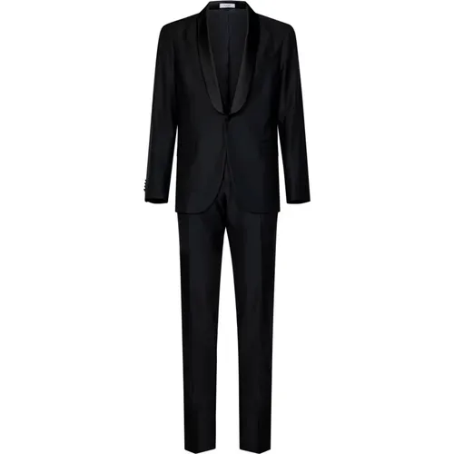 Suits > Suit Sets > Single Breasted Suits - - Boglioli - Modalova