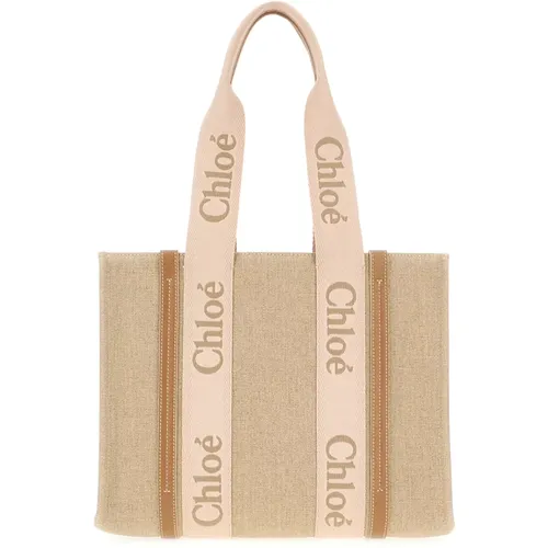 Chloé - Bags > Tote Bags - Beige - Chloé - Modalova