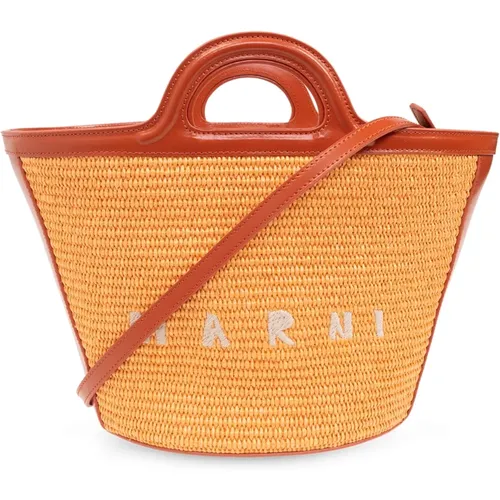 Marni - Bags > Handbags - Orange - Marni - Modalova