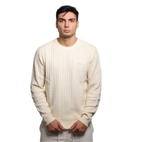 Knitwear > Round-neck Knitwear - - Sun68 - Modalova