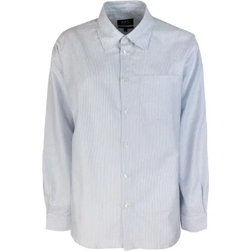 Blouses & Shirts > Shirts - - A.p.c. - Modalova