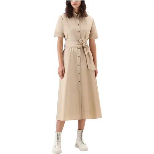 Dresses > Day Dresses > Shirt Dresses - - Woolrich - Modalova