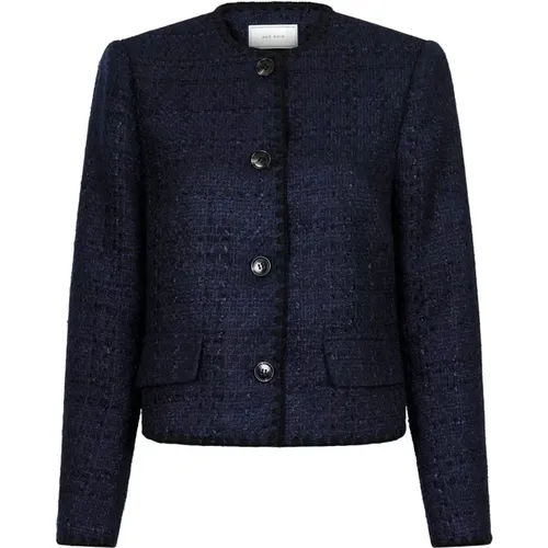 Jackets > Tweed Jackets - - NEO NOIR - Modalova