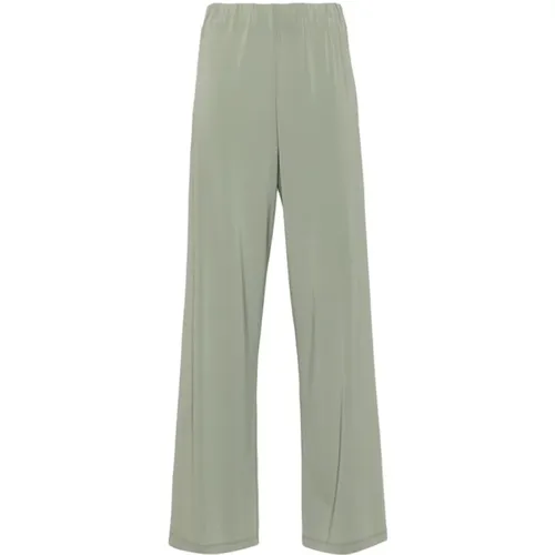 Trousers > Wide Trousers - - Le Tricot Perugia - Modalova