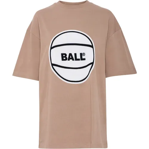 Ball - Tops > T-Shirts - Brown - Ball - Modalova