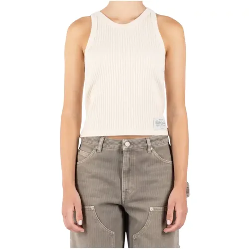 Tops > Sleeveless Tops - - Golden Goose - Modalova