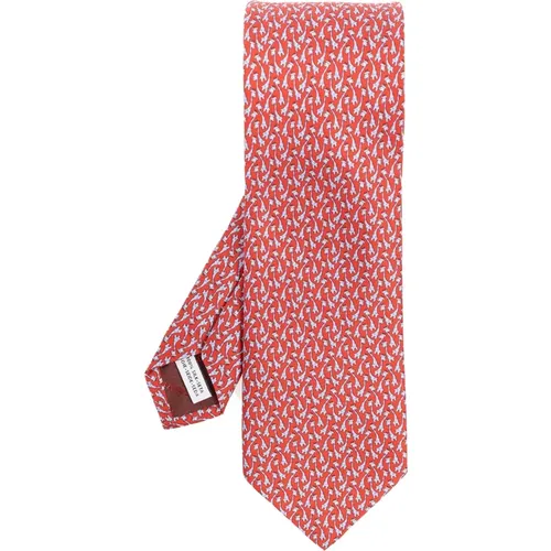 Accessories > Ties - - Salvatore Ferragamo - Modalova