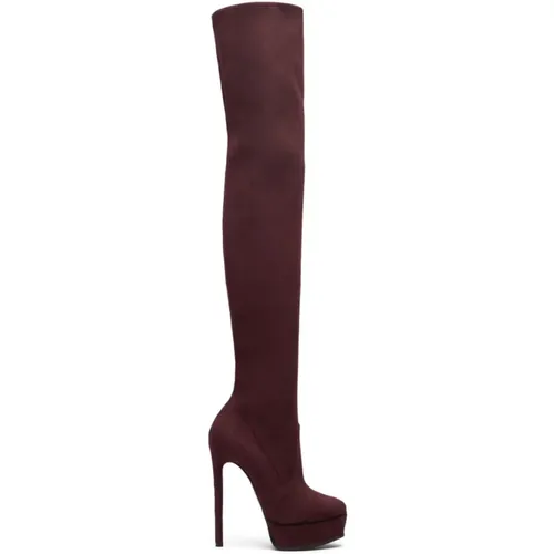 Shoes > Boots > Over-knee Boots - - Casadei - Modalova