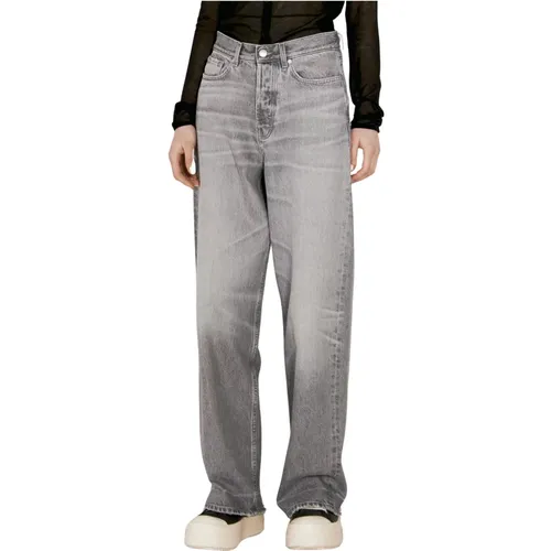 C - Jeans > Wide Jeans - Gray - 032c - Modalova