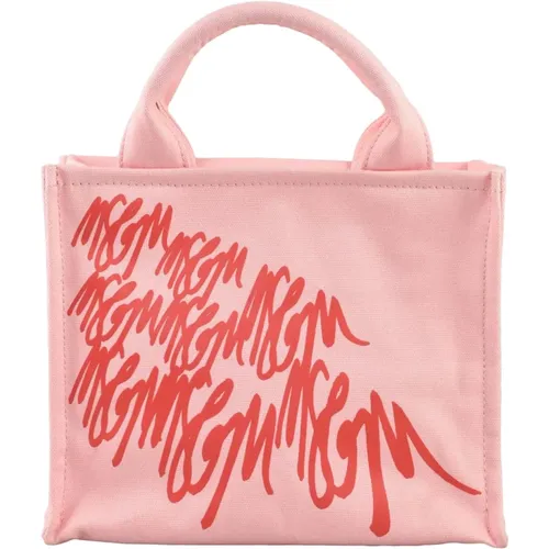 Msgm - Bags > Handbags - Pink - Msgm - Modalova