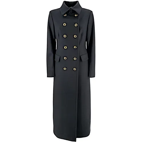 Coats > Double-Breasted Coats - - bazar deluxe - Modalova