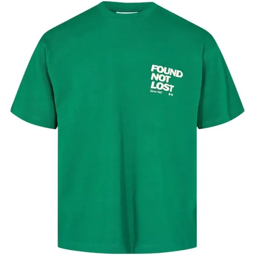Minimum - Tops > T-Shirts - Green - Minimum - Modalova