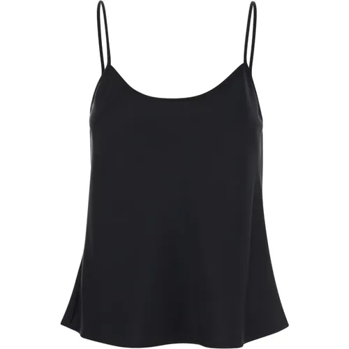 Tops > Sleeveless Tops - - Plain Units - Modalova