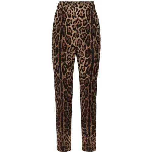 Trousers > Slim-fit Trousers - - Dolce & Gabbana - Modalova