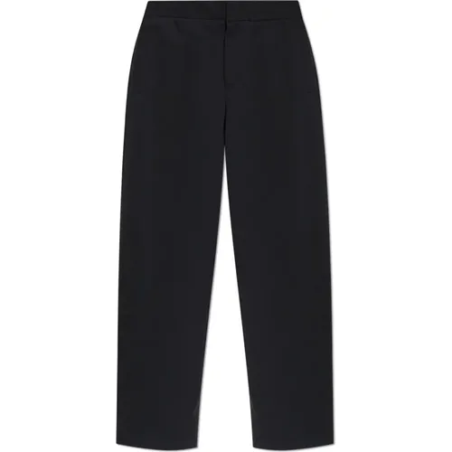 Trousers > Wide Trousers - - Emporio Armani - Modalova