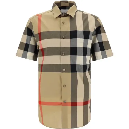 Shirts > Short Sleeve Shirts - - Burberry - Modalova