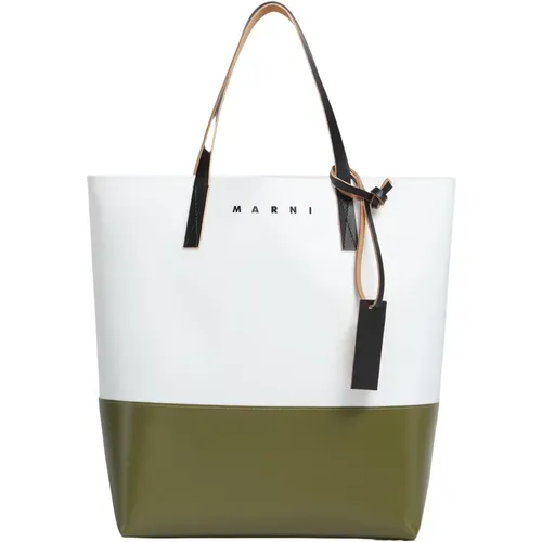 Marni - Bags > Tote Bags - White - Marni - Modalova