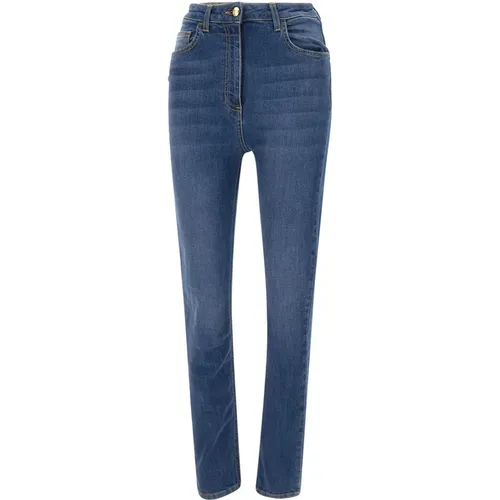 Jeans > Slim-fit Jeans - - Elisabetta Franchi - Modalova