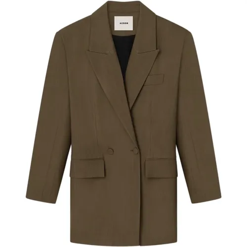 Aeron - Jackets > Blazers - Green - Aeron - Modalova