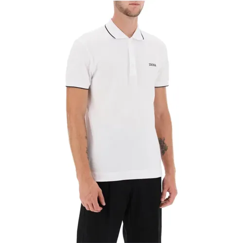 Tops > Polo Shirts - - Ermenegildo Zegna - Modalova