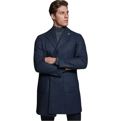 Coats > Double-Breasted Coats - - Luigi Bianchi Mantova - Modalova