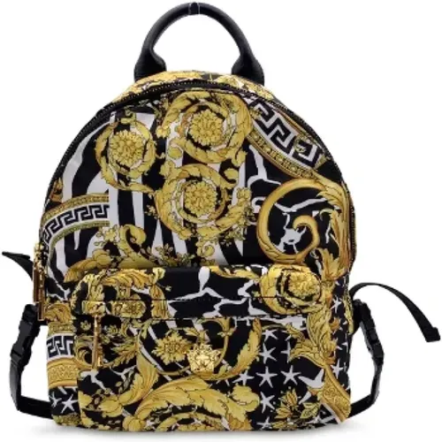 Pre-owned > Pre-owned Bags > Pre-owned Backpacks - - Versace Pre-owned - Modalova