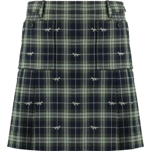 Skirts > Short Skirts - - Maison Kitsuné - Modalova