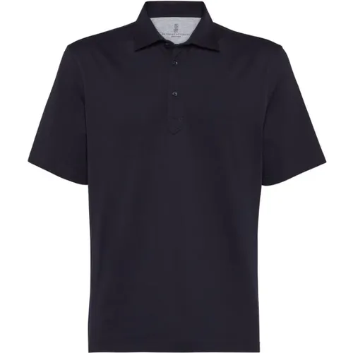 Tops > Polo Shirts - - BRUNELLO CUCINELLI - Modalova