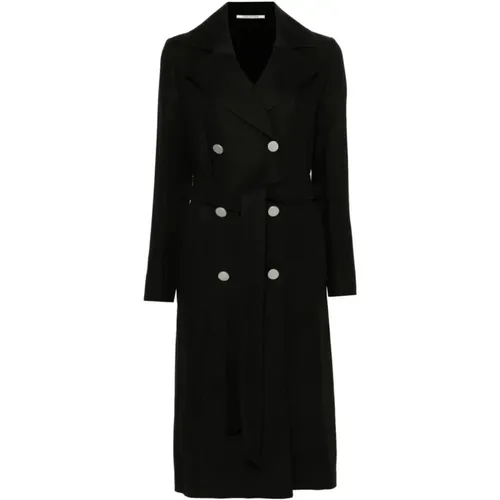Coats > Double-Breasted Coats - - Tagliatore - Modalova