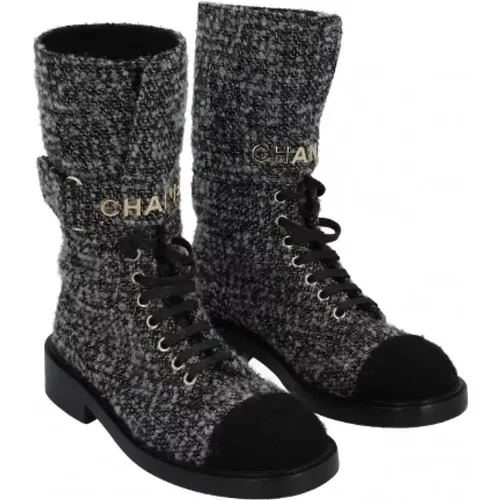 Pre-owned > Pre-owned Shoes > Pre-owned Boots - - Chanel Vintage - Modalova