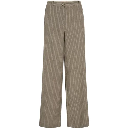 Trousers > Wide Trousers - - MOS MOSH - Modalova