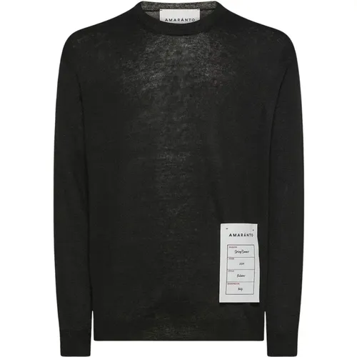 Knitwear > Round-neck Knitwear - - Amaránto - Modalova