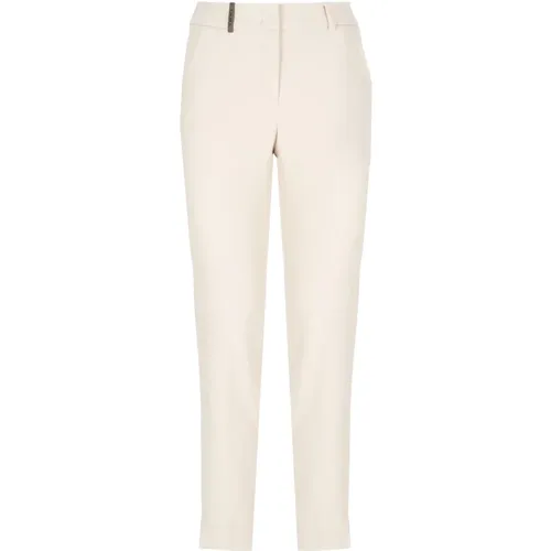 Trousers > Slim-fit Trousers - - PESERICO - Modalova