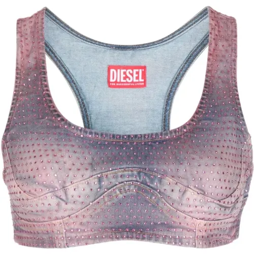 Sport > Fitness > Training Tops > Sport Bras - - Diesel - Modalova