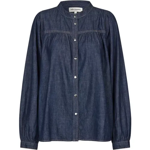 Blouses & Shirts > Denim Shirts - - Lollys Laundry - Modalova