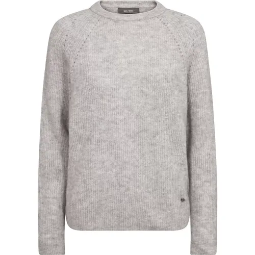 Knitwear > Round-neck Knitwear - - MOS MOSH - Modalova