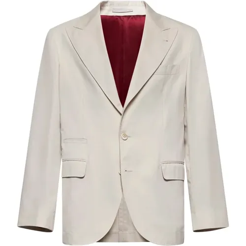 Jackets > Blazers - - BRUNELLO CUCINELLI - Modalova